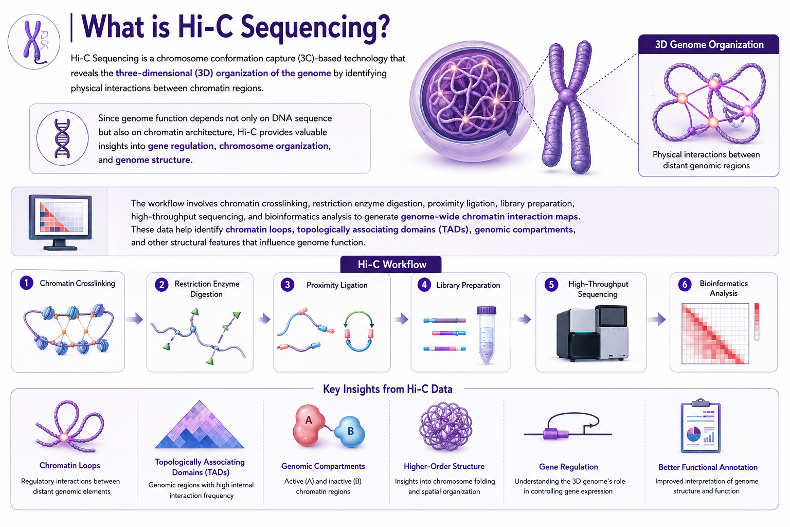 Hi-C Sequencing Service: Unlocking the 3D Architecture of Genomes