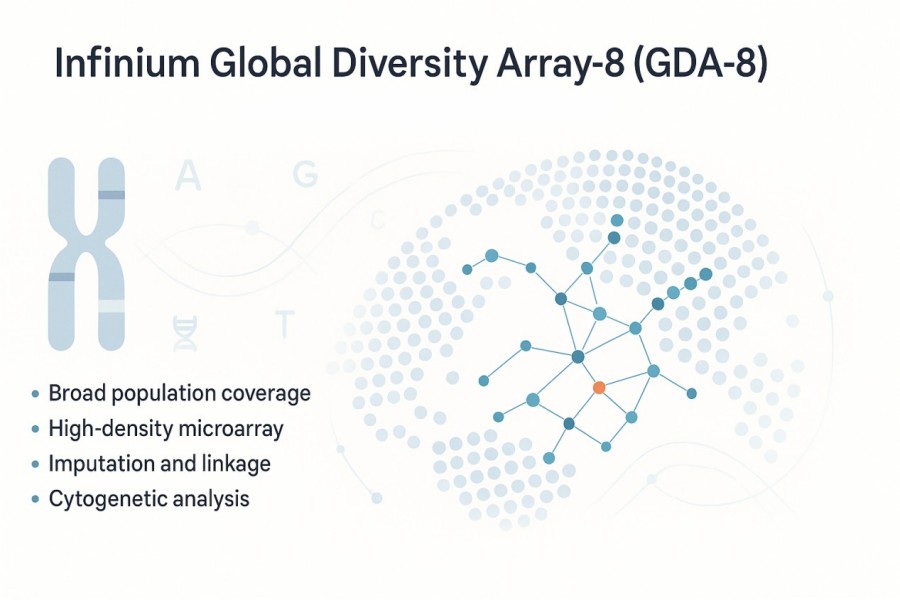 Infinium Global Diversity Array-8 Service for High-Throughput SNP Genotyping